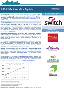 Northern NV Now December 2015 Executive Update