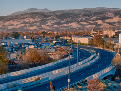 Reno-Sparks Industrial Area inline image showing the industrial section of Reno-Sparks